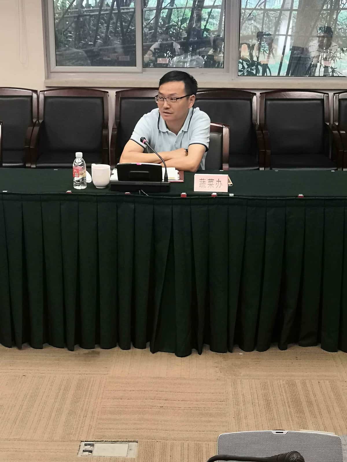 市农委蔬菜办史明主任