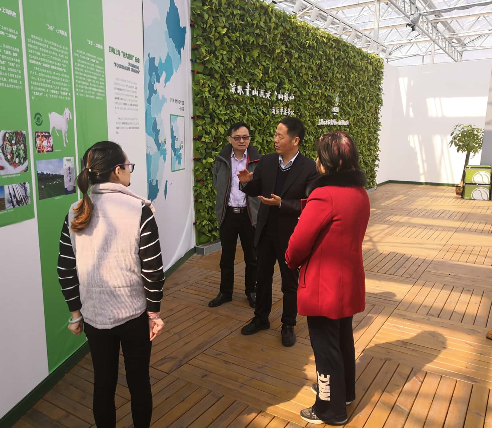 协会陪同中国蔬菜协会柴立平秘书长到会员单位调研