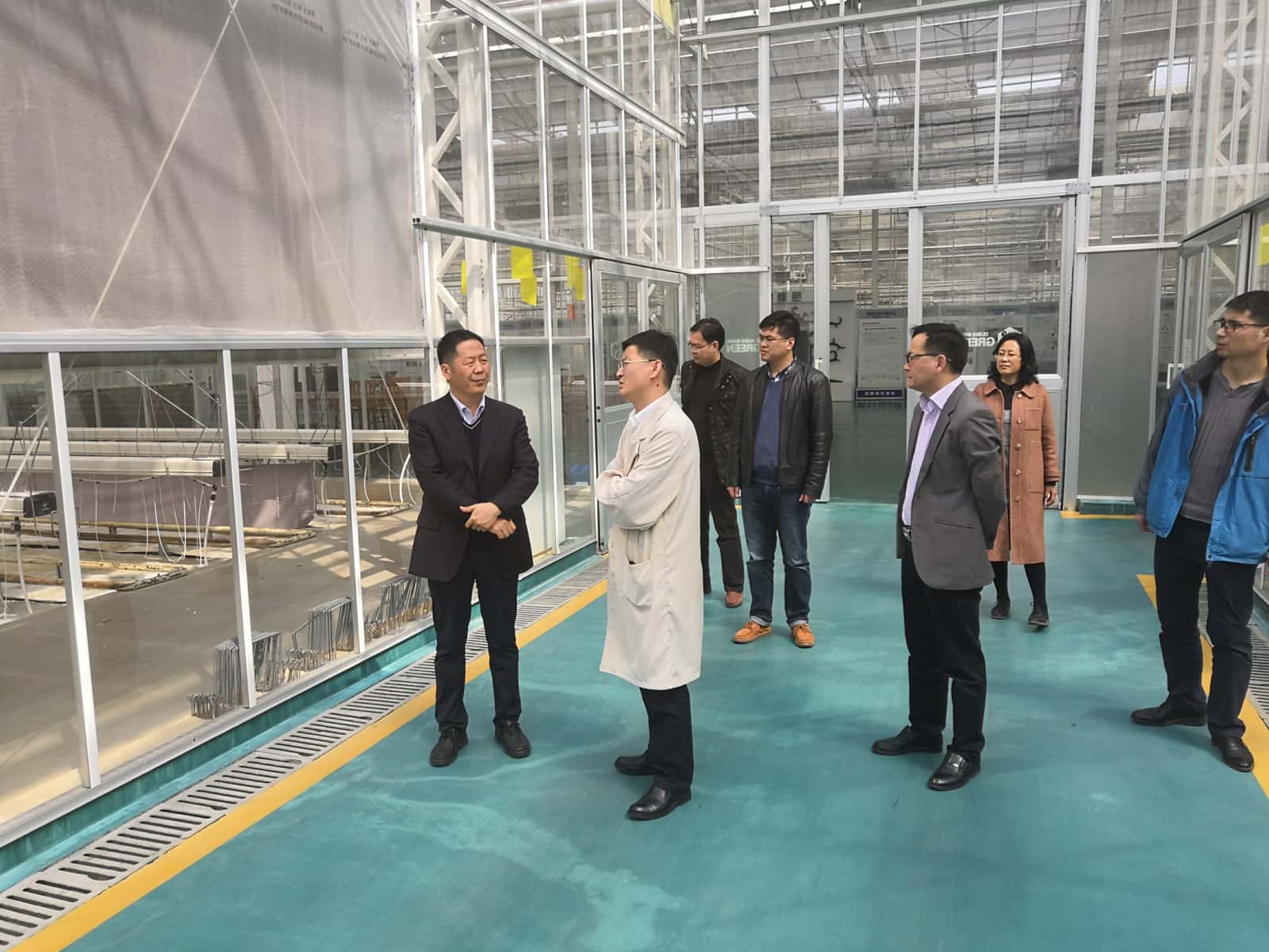 协会陪同中国蔬菜协会柴立平秘书长到会员单位调研